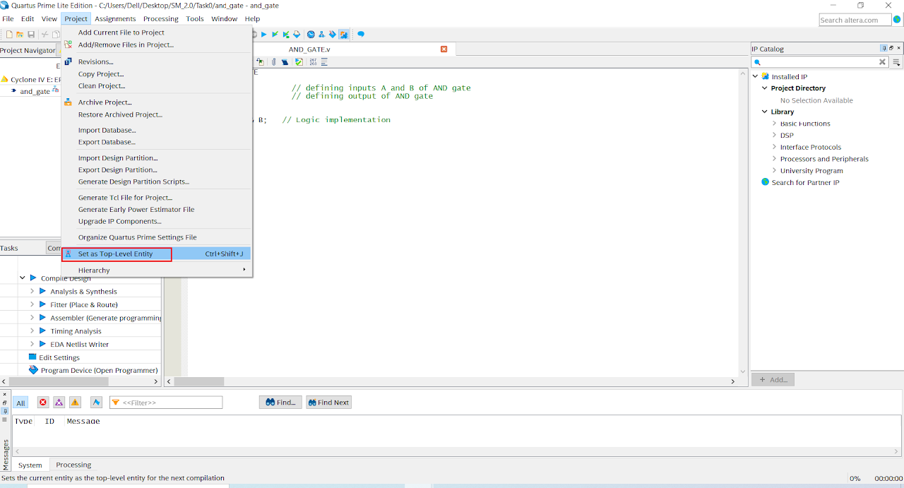 Altera Cyclone IV FPGA DE0-Nano