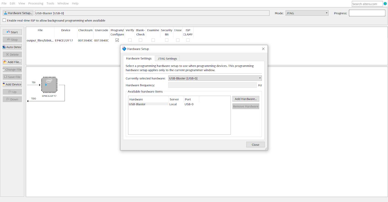 Altera Cyclone IV FPGA DE0-Nano